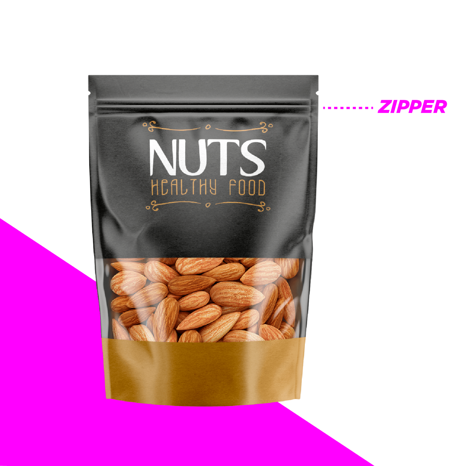 Nuts Packaging | Custom Pouch Packaging For Nuts