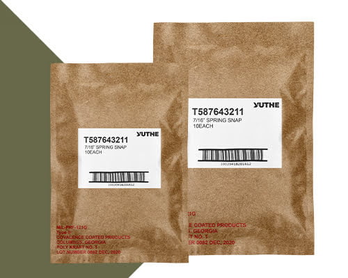 MIL PRF-121G Packaging & Pouches- Type 1 & 2, Type 2 Class 2